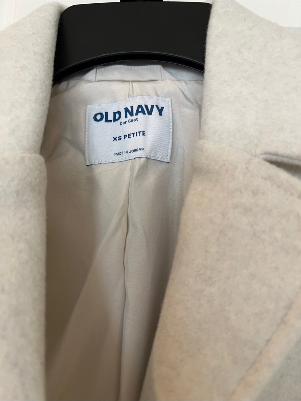 Old Navy lined coat. - Picture 2 of 5
